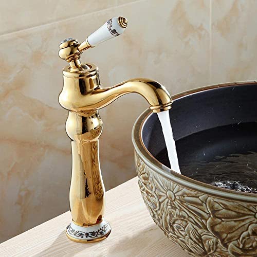 Robinetterie de bain haut de gamme avec mitigeur monotrou durable