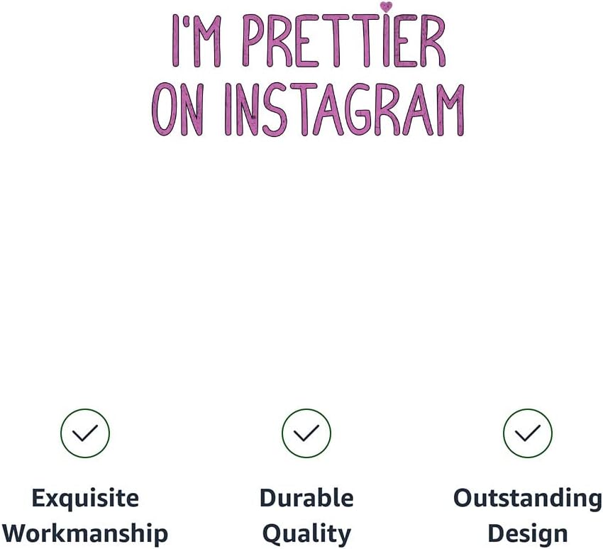 I'm Prettier Dog Hoodie with Pocket - Quotes Printed - Social Media - Black, L