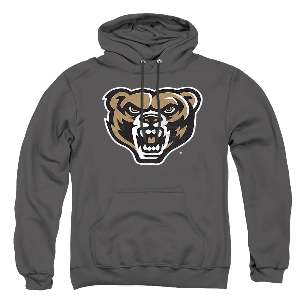 LOGOVISION Official Collegiate Distressed Primary Logo Adult Pullover Hoodie Collection — view 202