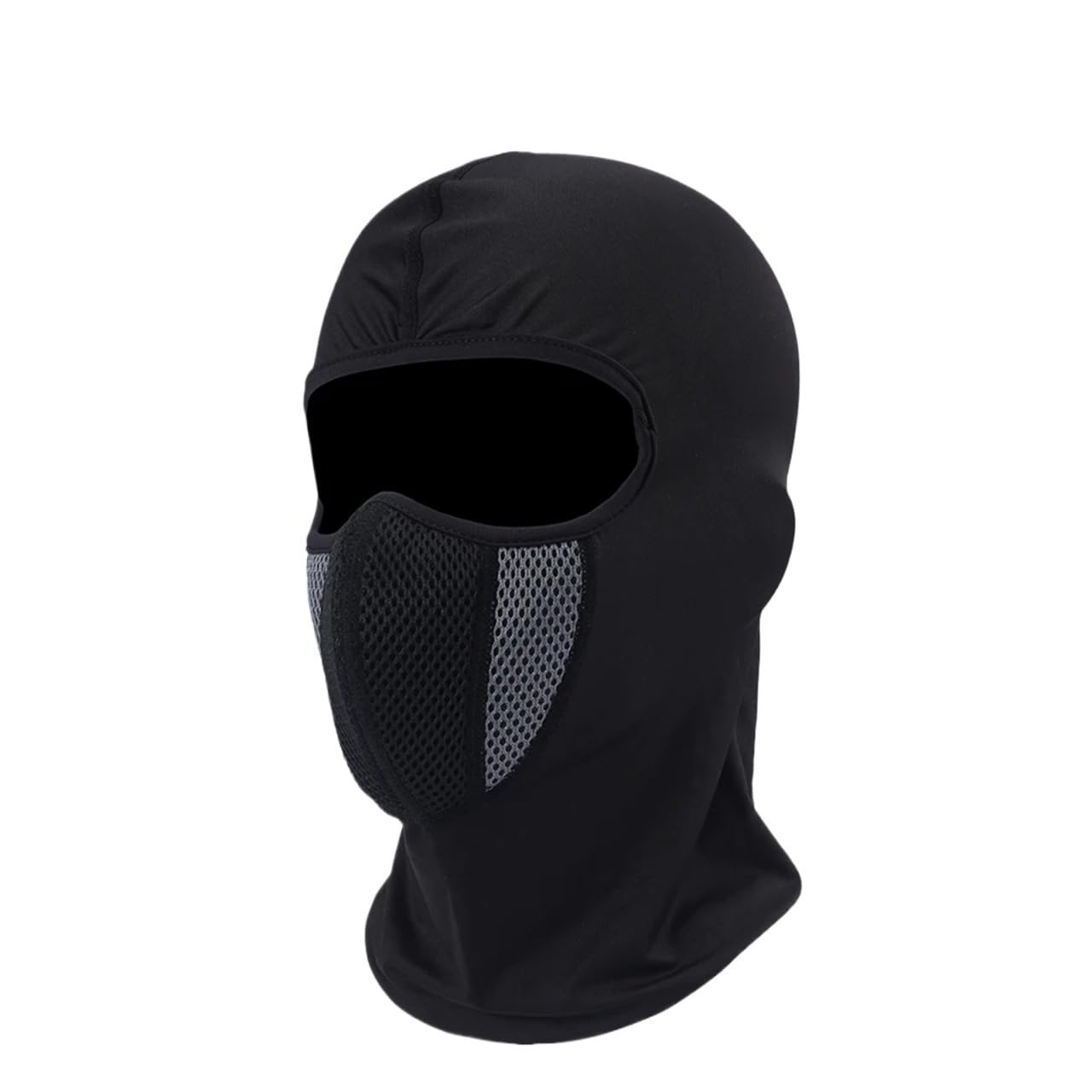 Masque De Cyclisme 2 pièces Cagoule Moto Masque Facial Casque de Moto Bandana Capuche Ski Cou Masque Complet Coupe-Vent Visage Bouclier Écharpe pour La Moto