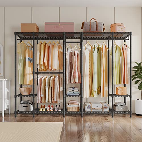 Vipek V50I Extra Large Portable Closet Rack Bedroom Armoire Freestanding Wardrobe Closet thumb #7