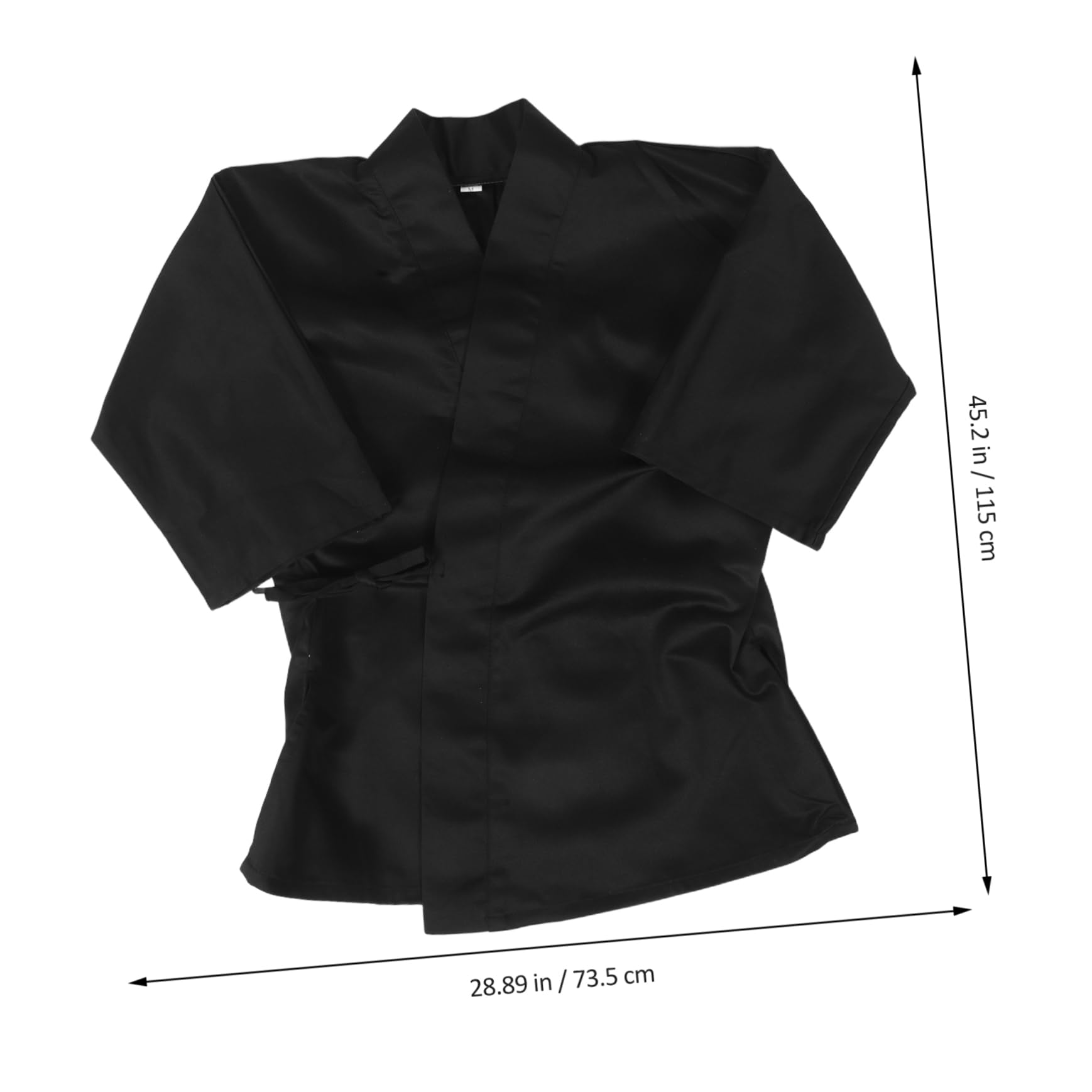 Ropa de Trabajo de Chef Japonesa Chaqueta de Chef de Sushi para Hombre Kimono Tradicional para Bares de Sushi y Establecimientos de Cocina Japonesa