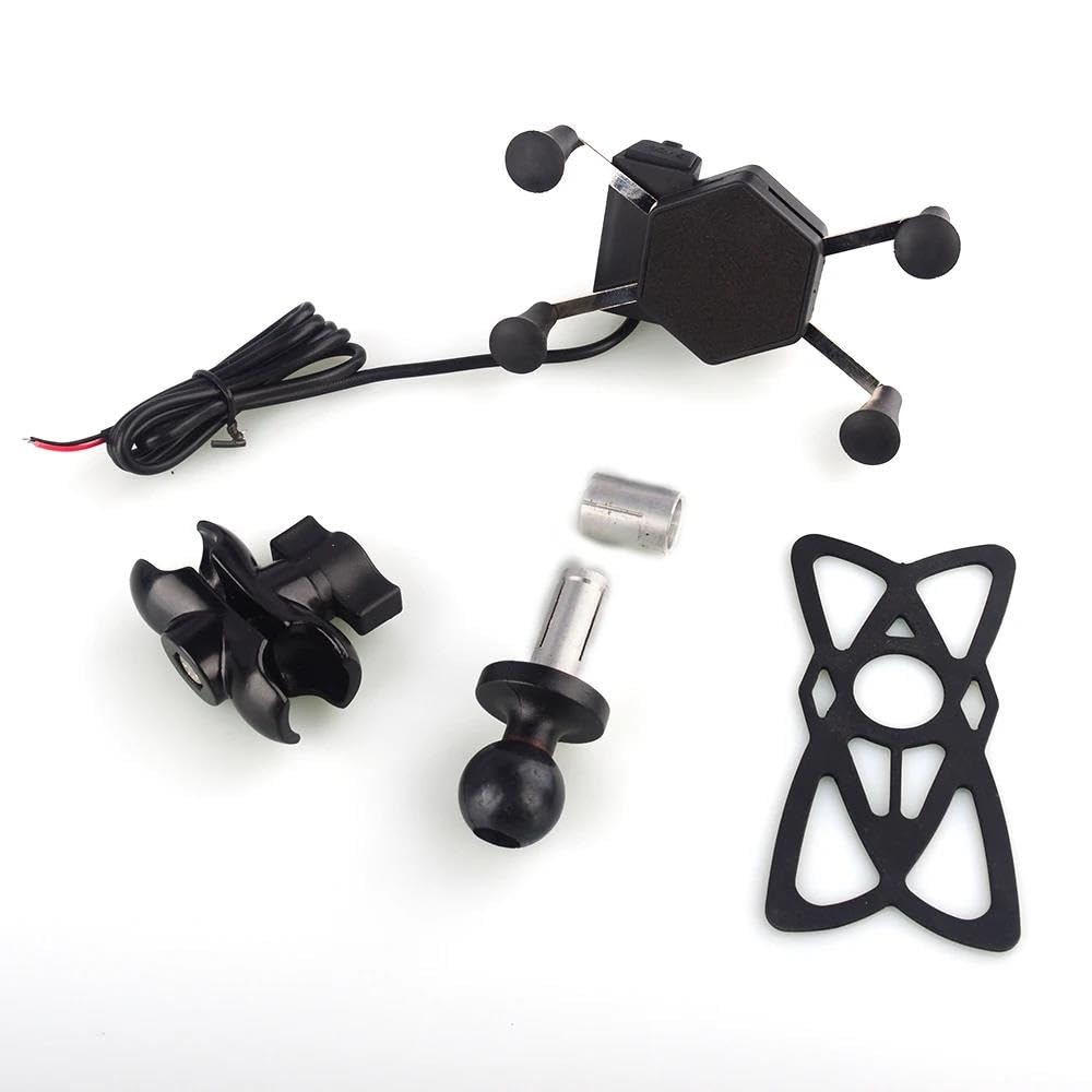 Soporte Móvil Bicicleta para F5 para CBR650F para VFR1200 para CBR 650F para VFR 1200 Soporte para Teléfono con Navegación GPS Soporte para Marco De Motocicleta Soporte Teléfono Bici