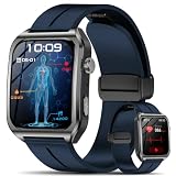 2026 Smartwatch Uomo con ECG+PPG/Pressione Sanguigna/Acido Urico/BMI/Sonno