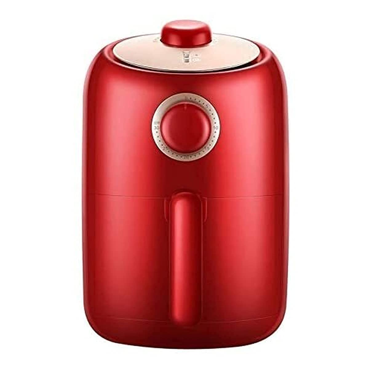Frytkownica powietrzna do użytku domowego 2L Mini elektryczna frytkownica powietrzna z podwójnym pokrętłem Wielofunkcyjna frytkownica beztłuszczowa do frytek Potrzebny elektryczny garnek do smażenia