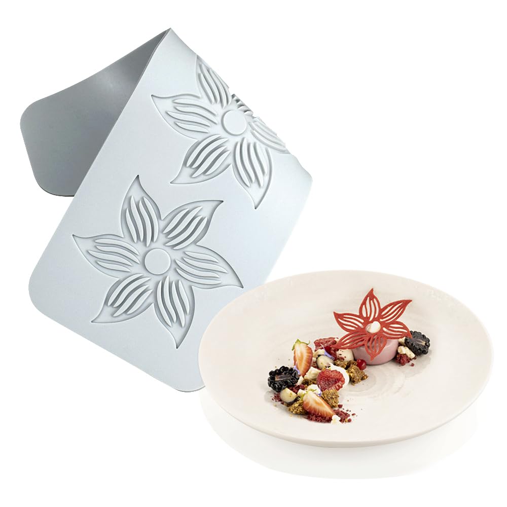 Stampo Pizzo Per Torte In Silicone - Per Decorazione Fondente, 3 Forme Colonna/Goccia - Foto 9