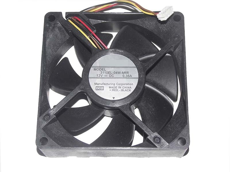 Ventilateur de refroidissement silencieux 4 fils 12V 0.36A 3110EL-04W-M66