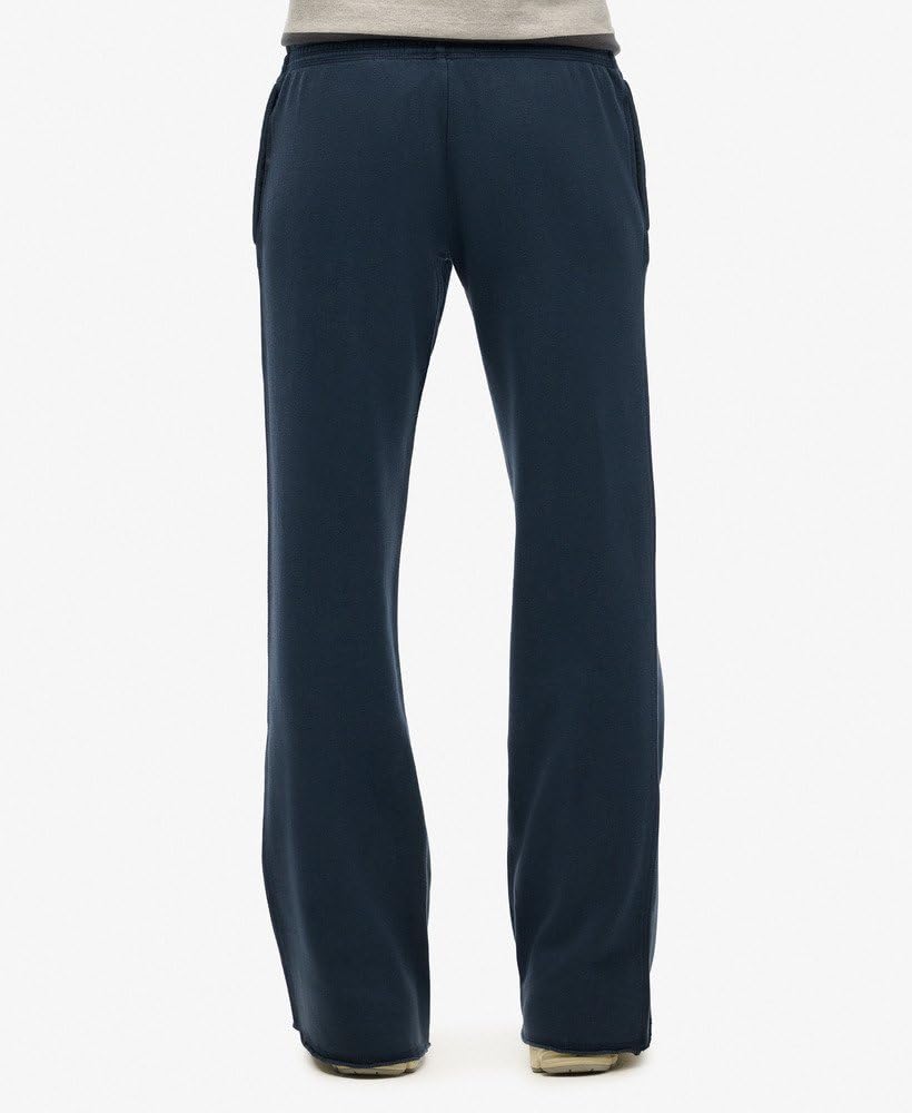 Superdry Damskie spodnie do biegania Athletic Essentials Flare z głębokim ściągaczem