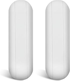 Weewooday 2 Pieces PTFE Magnetic Mixer Stirrer Bar, White Color Stainless Steel Laboratory PTFE Stir Plate Bar, Mixing Plate Magnet Stick (30 Mm/ 1.18 Inch)