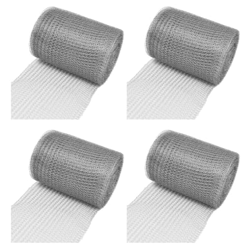 Bloepum 4X Wire Mesh Stainless Steel 12.7 cm x 6 M Wire Mesh Fine Mesh Stainless Steel Mesh Close Mesh for Protection