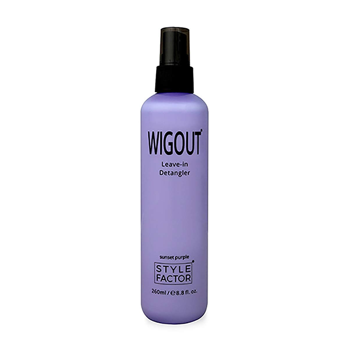 Style Factor Wigout Leave-In Detangler 8.8oz (SUNSET PURPLE)