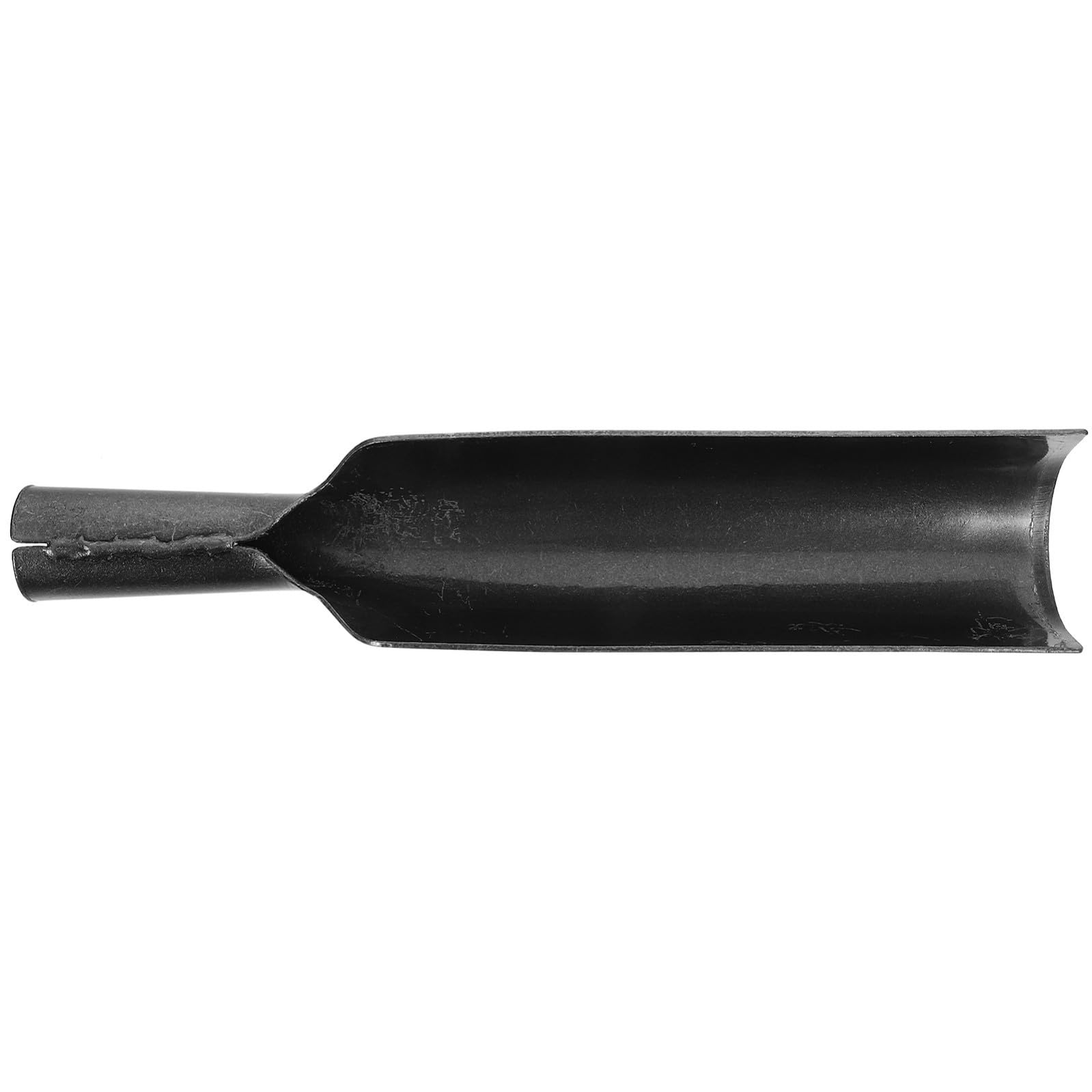 PACKOVE Pala da Giardino Manico Nero Ergonomico in Acciaio Manganese Resistente e Facile da Trasportare, per Allentare Terreno e Piantare Piante
