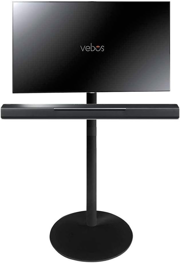 Vebos tv floor stand Yamaha Musiccast Bar 400 black en optimal experience in every room - Allows you to place your TV exactly where you want it - Two years warranty