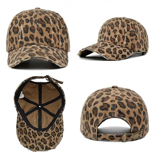 Sombrero con Estampado de Leopardo para Mujer miniatura 3