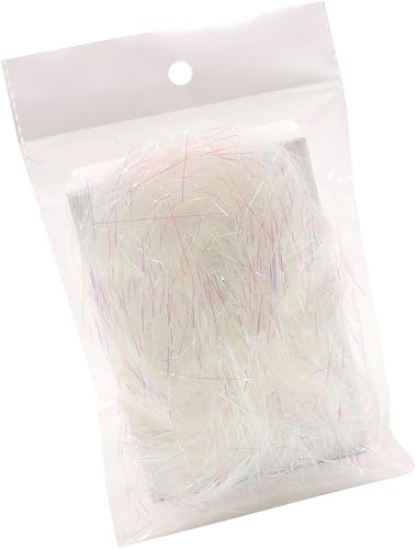Miniatura 5 de Baoblaze 0.28 oz/bolsa de papel de aluminio iridiscente metálico oropel trituradores de pelo de ángel caja de envoltura de regalo de cesta de