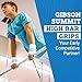 Gibson Athletic Summit High Bar Gymnastic Grips for Boys, Durable Leather Grip for Secure Grip, Hand Grips for Early Competitor Gymnasts, Gymnastics Grips for Boys - Made In USA