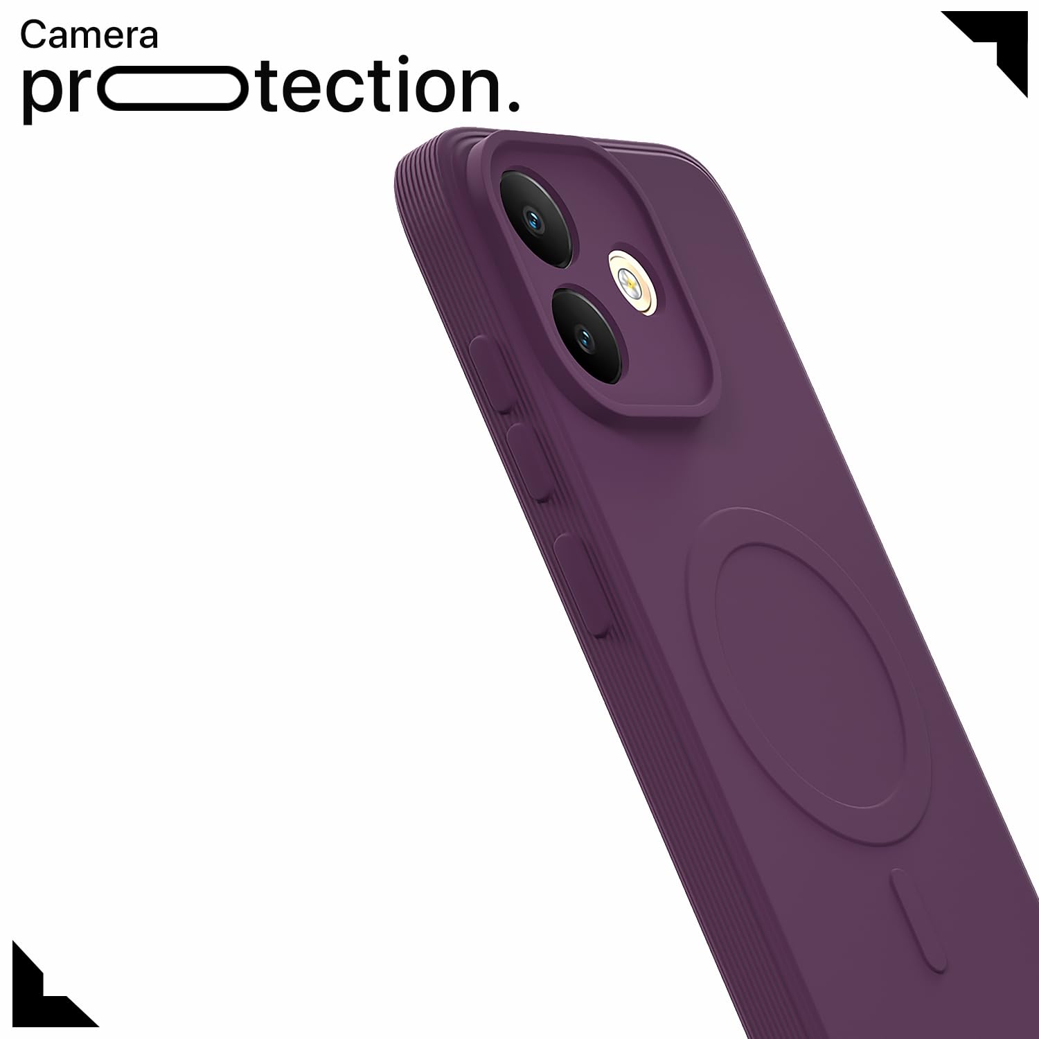 Redmi Note 17 Pro Case - Purple Silicone -5 Redmi Note 17 Pro Case - Purple Silicone -5