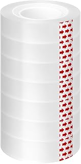 AL FAKHAMA Clear Stationery Tape – 36 Micron
