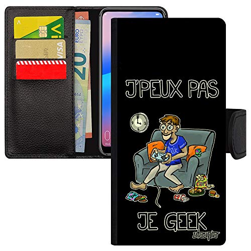 Coque Samsung A52S Je Peux Pas Je Geek protection Galaxy noire