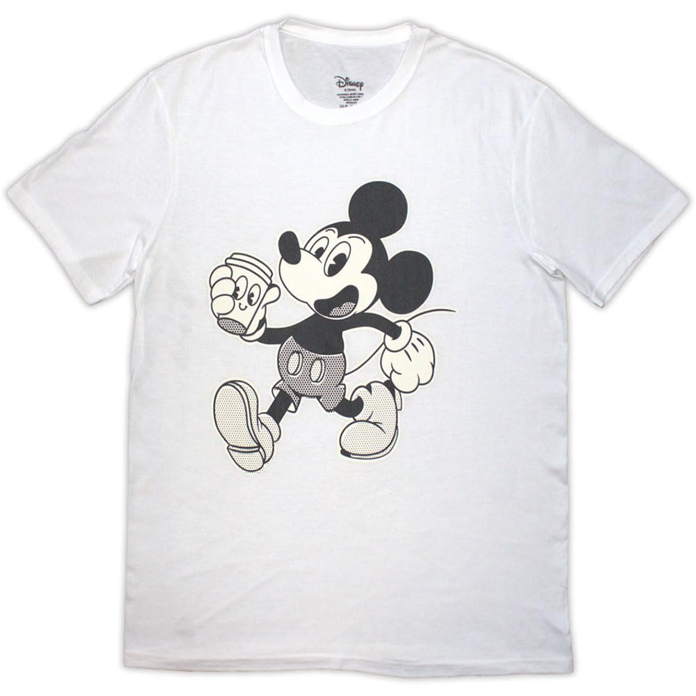 Rock Off officially licensed products Mickey Mouse & Coffee T Shirt L