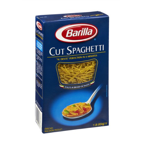 Barilla Cut Spaghetti Pasta 16 Oz #TOP25