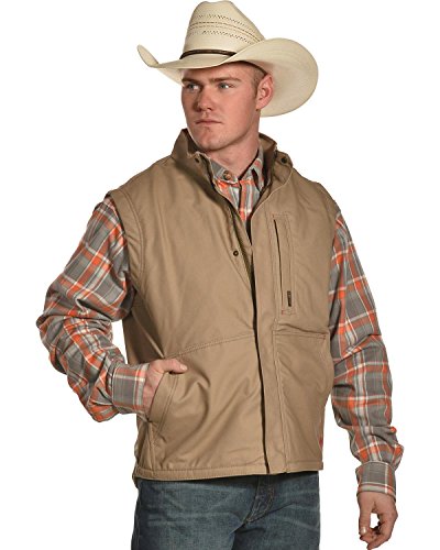 ARIAT Mens FR Workhorse Vest 2XL Khaki