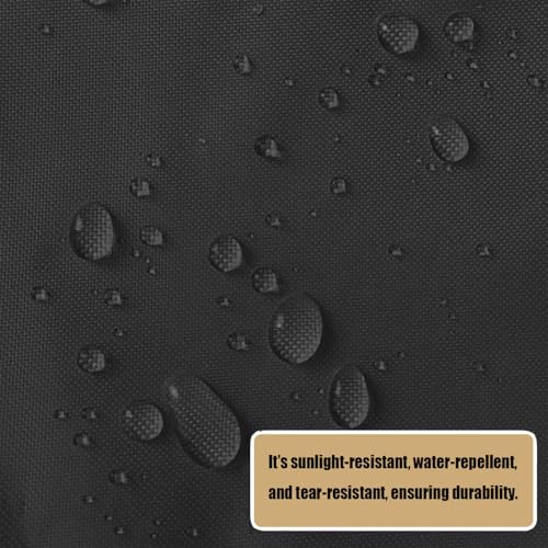 Voile d'ombrage imperméable en polyester robuste gris foncé - 6