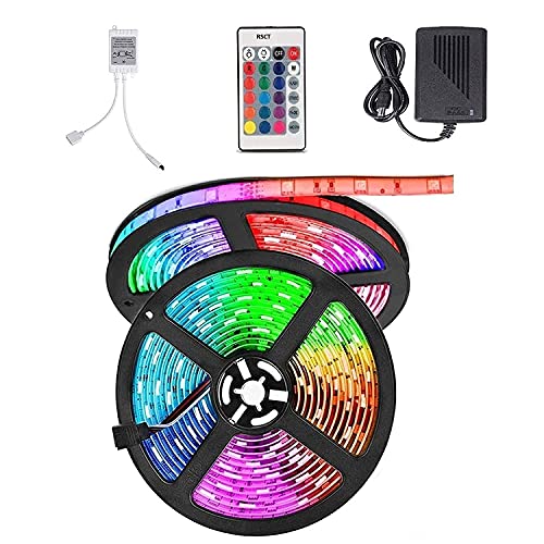 RSCT 5 Meter Remote Control Waterproof RGB Led Strip Waterproof Lights for Home,Office, Diwali, Eid, Christmas, Decoration,PC,Table,Backlight and Vehicle (Multi Color) RSCT 5 Meter Remote Control Waterproof RGB Led Strip Waterproof Lights for Home,Office, Diwali, Eid, Christmas, Decoration,PC,Table,Backlight and Vehicle (Multi Color)