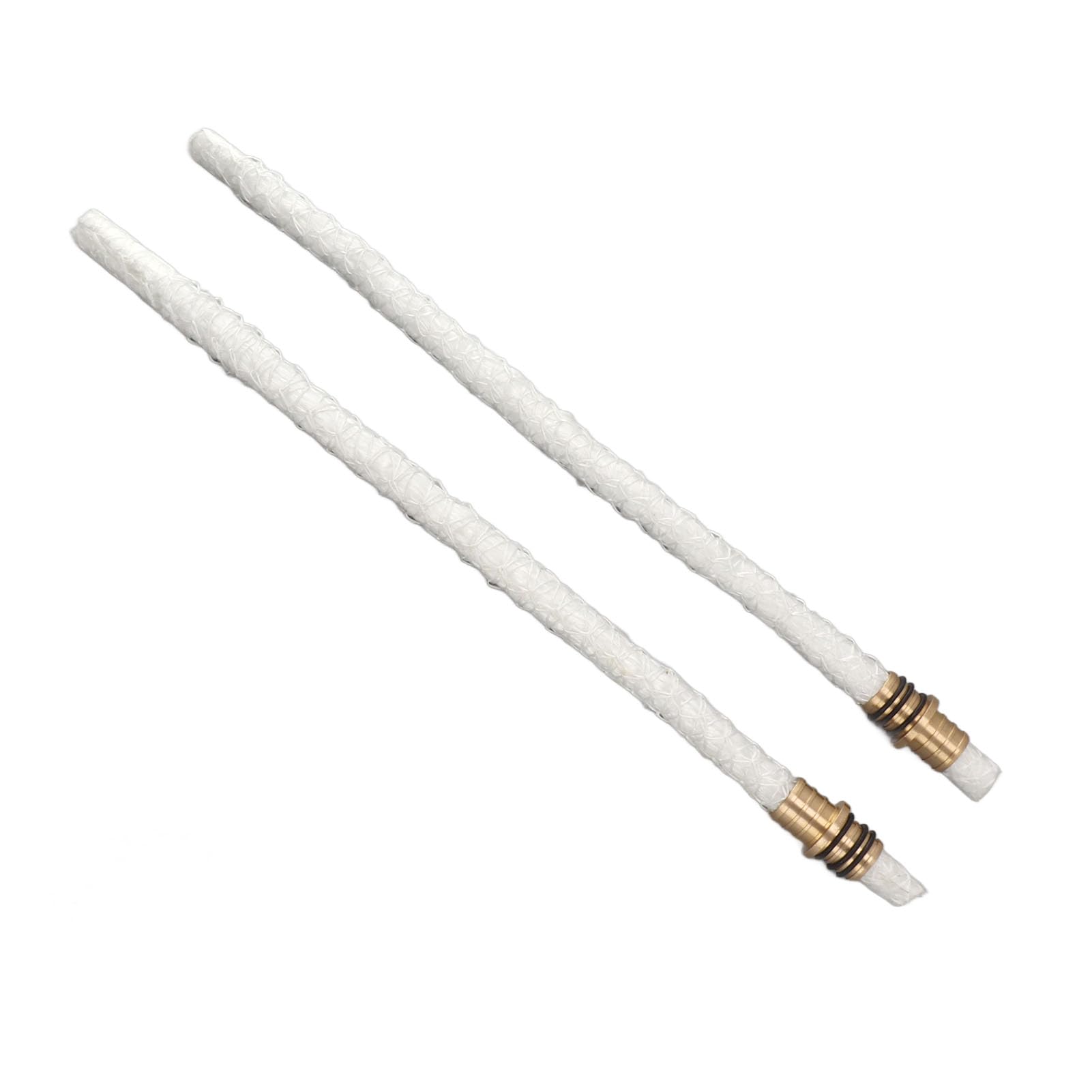 Kit de antorcha para Botellas de Vino de 8 Unidades con mechas de Fibra de Vidrio de Larga duración, Soportes y Tapas de latón para mechas, antorcha Reutilizable para Exteriores pa