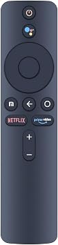 SCYORK XMRM-006A Voice Remote Control Replacement for Xiaomi Mi-Stick MDZ-24-AA 1080P HD Streaming Media Player with Netflix/PrimeVideo Shortcut App Keys