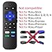 Universal Remote Control Replacement for Roku TV All Models, Compatible for TCL/Hisense/Sharp/Philips/Onn/Element/Insignia/JVC/RCA R0KU Smart TVs (Not for RokuStick,Box and Players)