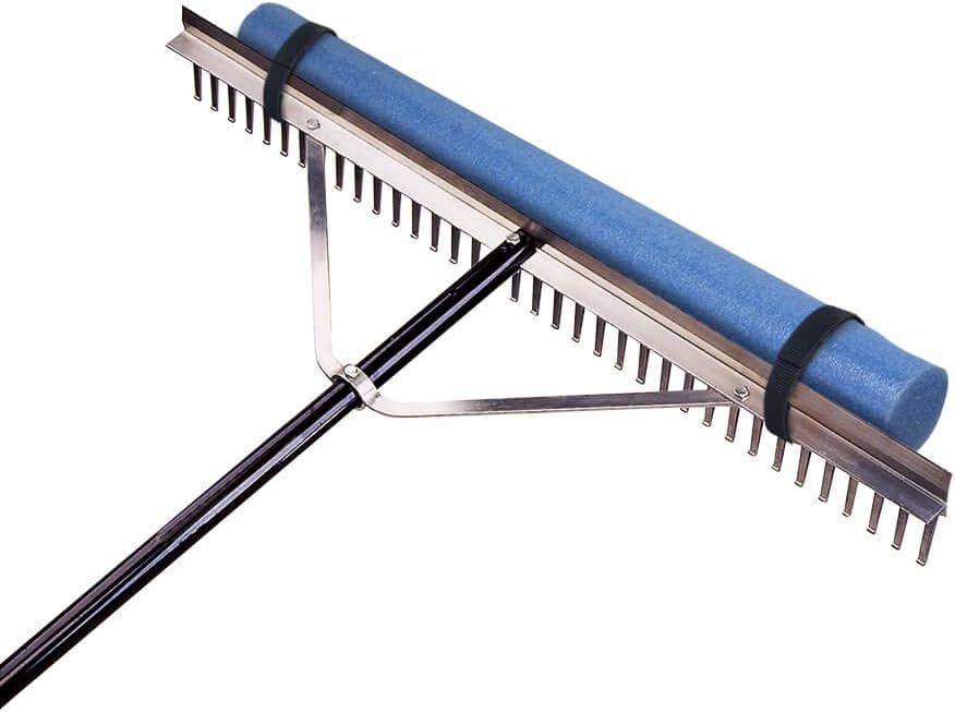 Amazon.com : Airmax Lake Rake w/Float, 11' Handle & 20' Rope : Pond ...