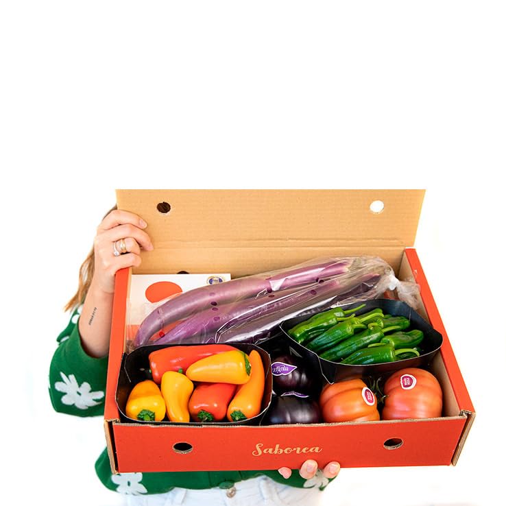 Selección de Verduras Gourmet 3 kg La Parcela, Origen España, Andalucía (Costa Tropical), Comprar Fruta y Verdura Fresca, De La Huerta A Tu Casa, Producto de Cooperativa Granada La Palma