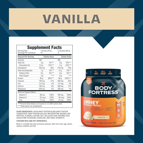 Body Fortress Super Advanced Whey Protein Powder thumb #5