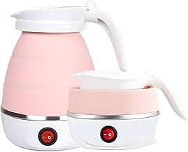 BLADESMITH Silicone Kettle - Lightweight, Portable, Foldable Travel Kettle (ORANGE)