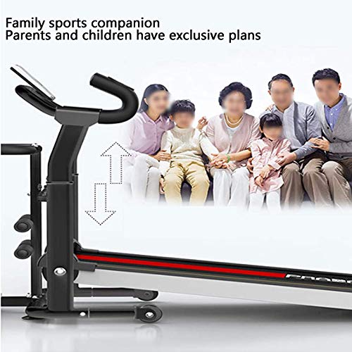 Foldable Electric Running Machines, Treadmills for Home, Multi-Function Treadmills, Multifunctional Mechanical Treadmill,Walking Treadmill for Home a - Afbeelding 3