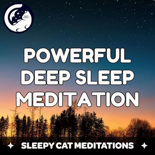 Page de couverture de Powerful Sleep Meditation (with Progressive Muscle Relaxation)