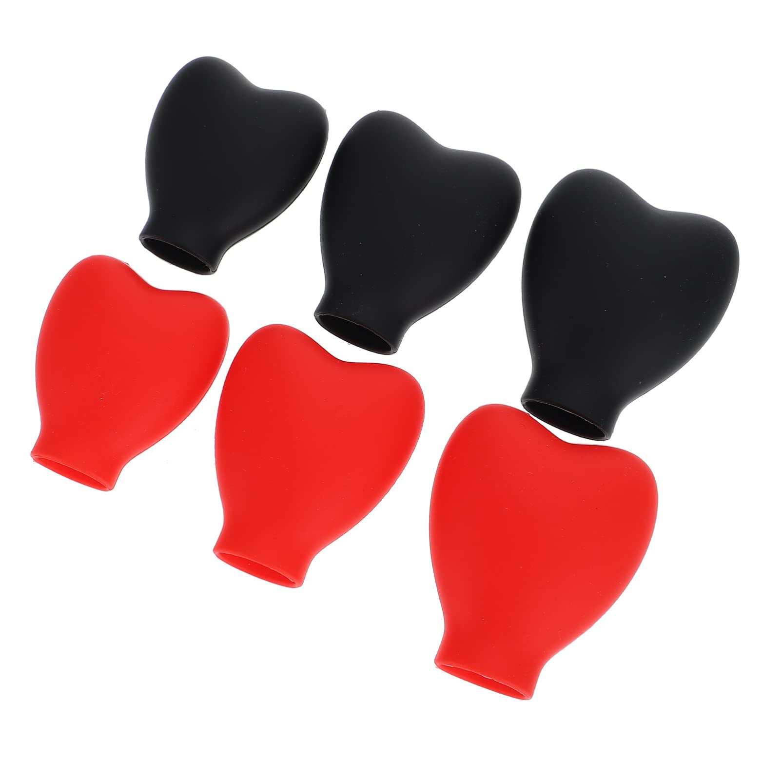 Beaupretty 6 Stück Silikon-Schutzhüllen Für Make-up-Pinsel – Wiederverwendbar, Waschbar (6x4,5 Cm)
