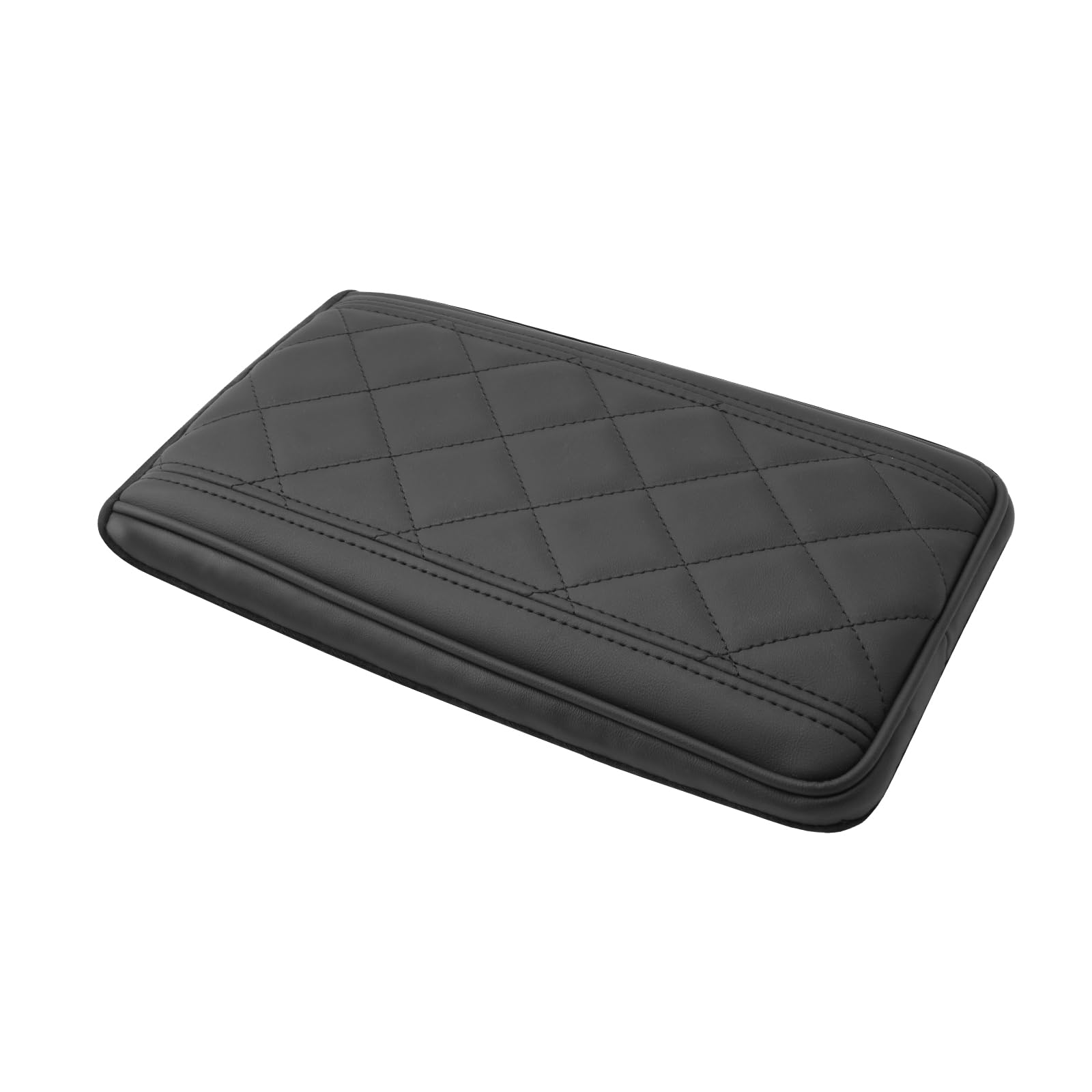 Copribracciolo per Hyundai Tucson NX4 2025 2026 (Elettronico Automatico) Custodia di Protezione del Bracciolo Centrale in Pelle PU Ispessita, Copertura Sollevare Bracciolo di 3CM, Nero