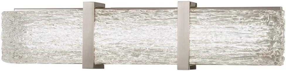 George Kovacs P1383-077-L Forest Ice II LED Bath, 23 Watt LED, Chrome