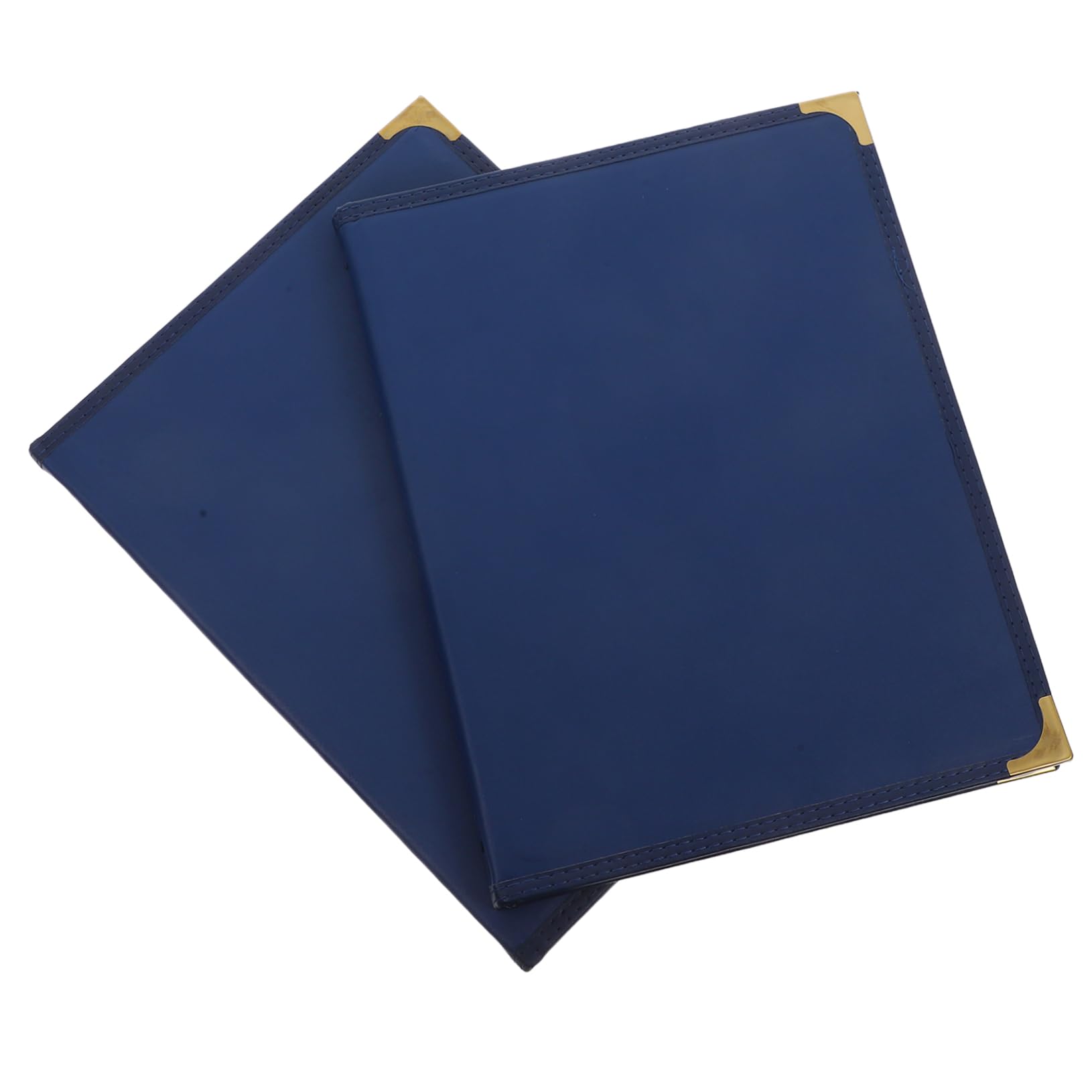 Healifty 2piezas Menú De Páginas De Piel Sintética De Menú Para Restaurante Con Funda Transparente Carpeta De Para Bar De Recetas Protector De Para Restaurante