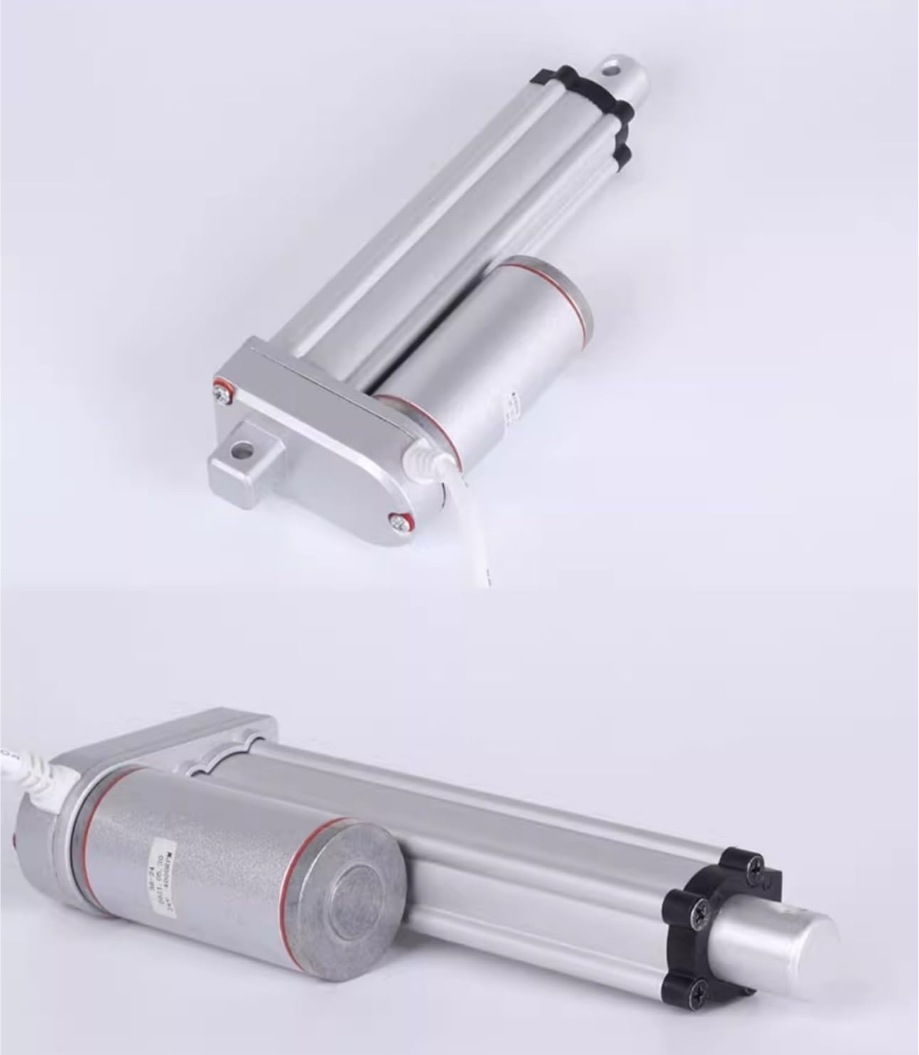 Siłownik liniowy o dużym skoku, 10-1500mm, Wytrzymały 140kg 1400N Maksymalny udźwig, Prędkość 7mm/s, 24V DC, do podnośnika okien sof(Waterproof Stroke 250mm)