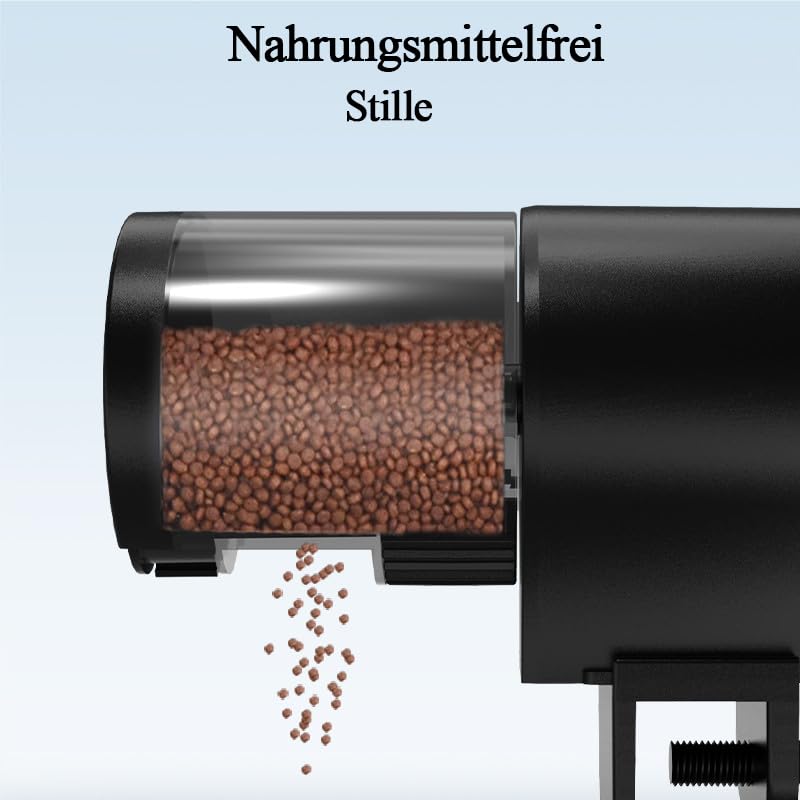Futterautomat voor aquarium Automatische visvoerdispenser: 100ML Grote capaciteit visvoer feeder Vochtbestendig visvoerautomaat voor aquarium vistank - Afbeelding 3