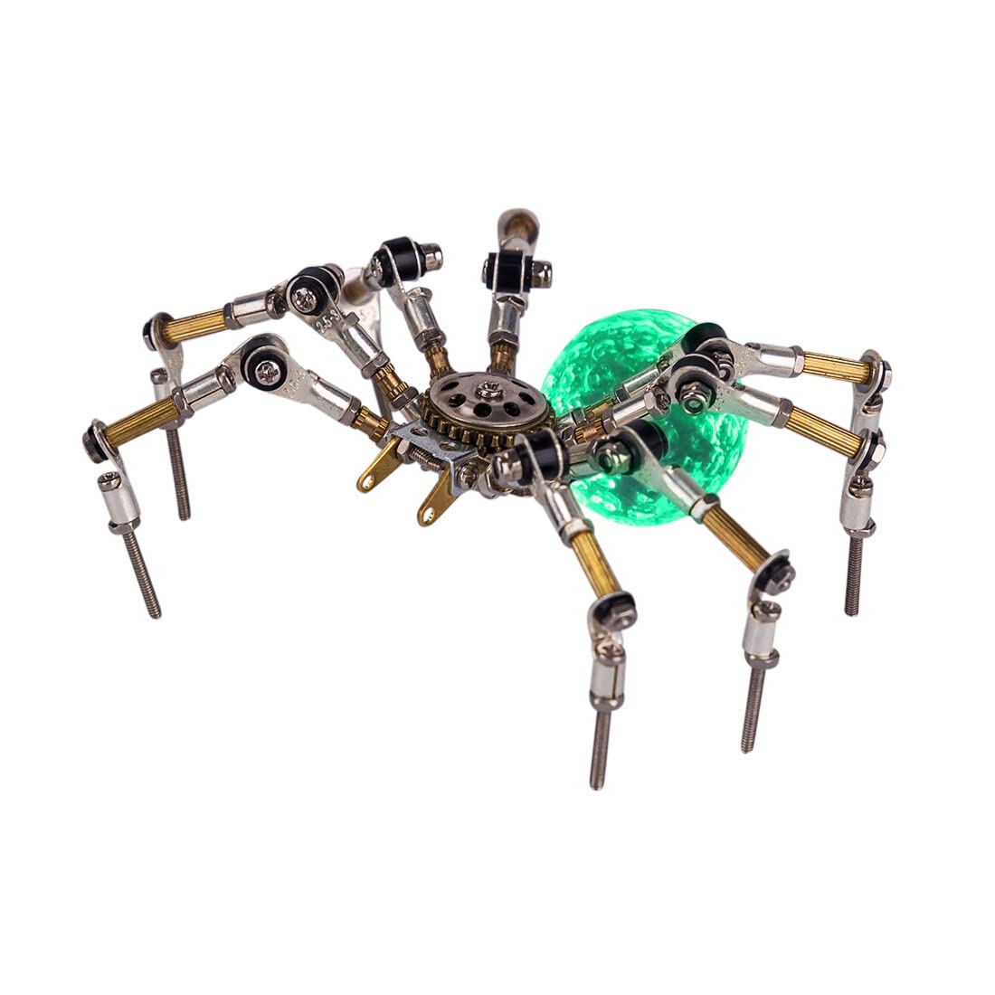 Set di puzzle con ragni in metallo 3D, 270 pezzi, insetti meccanici, puzzle 3D, set da modello, decorazione fai da te per gli appassionati