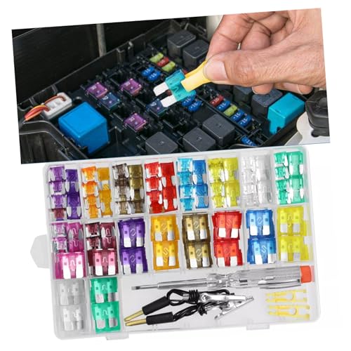 Kit de fusibles automotrices Alipis, 300 piezas, caja organizadora, fusibles mini resistentes a altas temperaturas para autos, camiones, botes y motocicletas miniatura 7