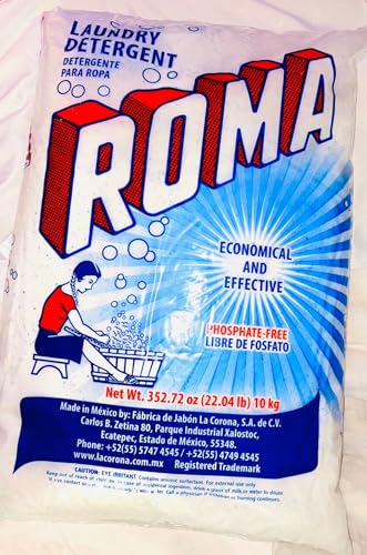 New 813932 Roma Detergent 10 Kilo Phosphate Free (-Pack) Laundry Detergent Cheap Wholesale Discount Bulk Cleaning Laundry Detergent Other