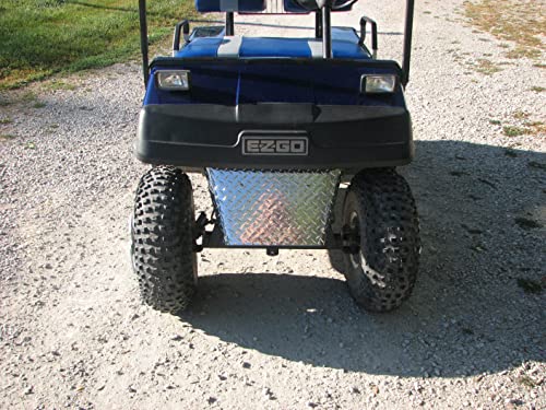 Ezgo MARATHON & TXT Golf Cart Diamond Plate SHOCK SHIELD