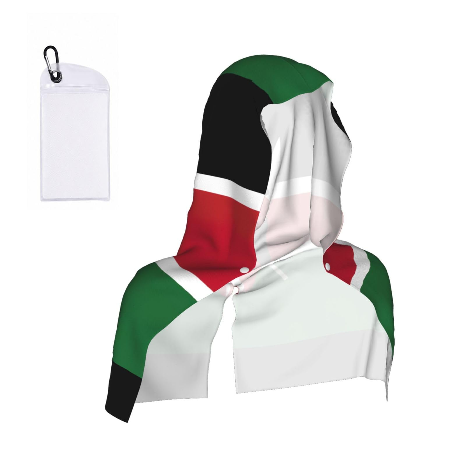 ZYJHYY Flag Of Kenya Print Unisex Swimming Towel Practical Camping Towel Skin-Friendly Cooling Towel For Workout Training