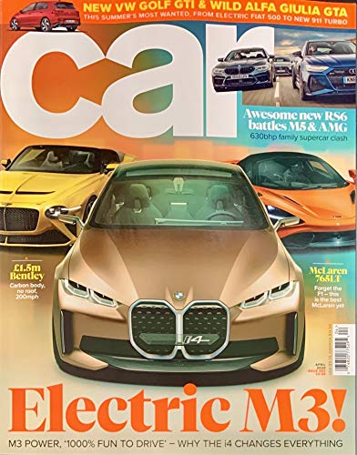CAR MAGAZINE UK EDITION - APRIL 2020 - ELECTRIC M3!