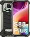 Produktbild DOOGEE S88 Plus (offiziell) Outdoor Handy 4G Wasserdichter Smartphone Ohne Vertrag 10000mAh Reverse Charge 48MP Triple Kamera 8GB+128GB Android 10.0 6,3 Zoll IP68/IP69K Smartphone 2021 (Grün)